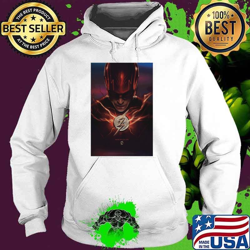 The Flash Poster With Logo World Collide shirt