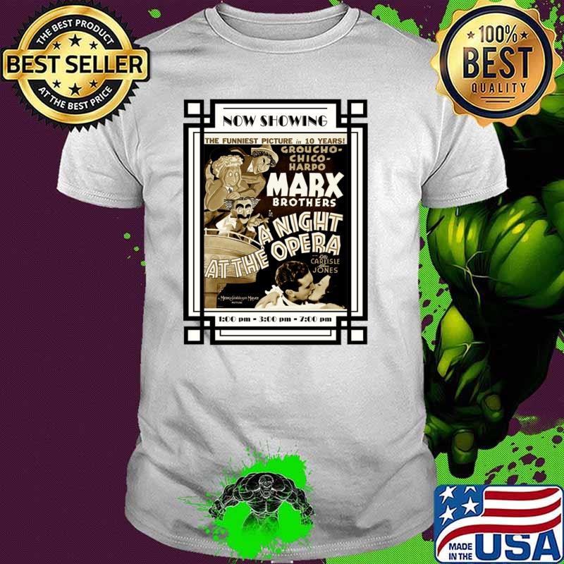 The Funniest Picture Marx Brothers A Night At The Opera T-Shirt