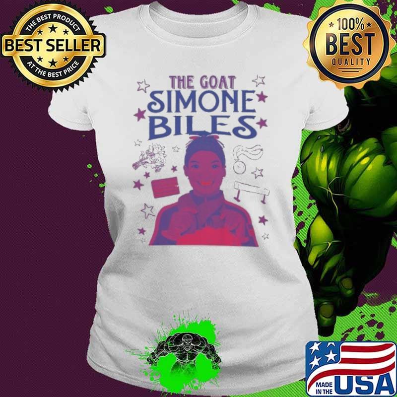 The Goat Simone Biles an American artistic gymnast s Ladies tee The Goat Simone Biles an American artistic gymnast s Ladies tee