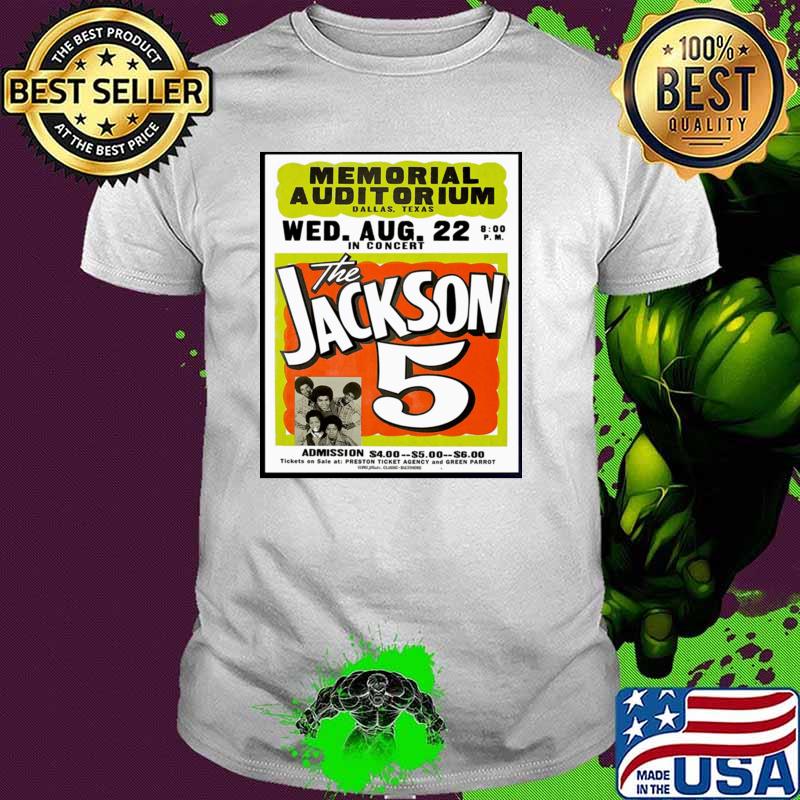 The Jackson 5 memorial auditorium concert T-Shirt