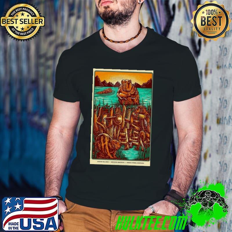 The Kitchen Dwellers August 26, 2023 Bridger Brewing Three Forks, MT Poster Shirt