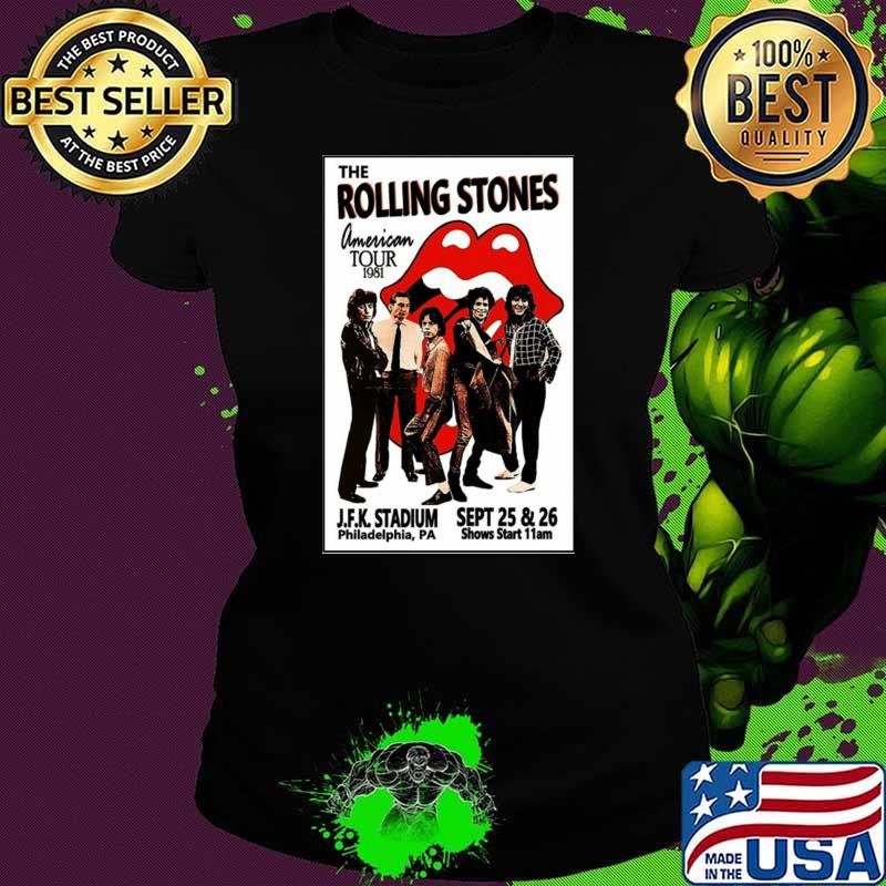 The rolling stones american tour 1981 rock concert T-Shirt