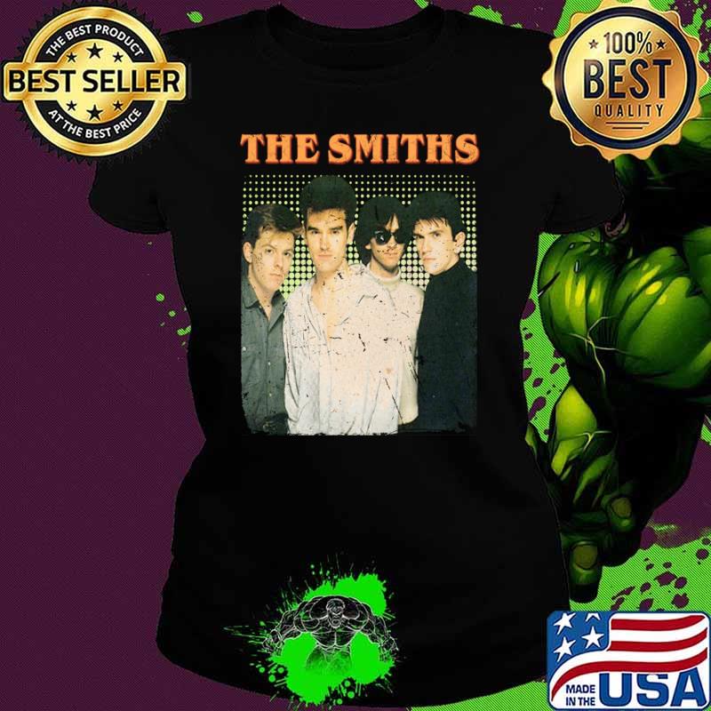 The Smiths English rock band composed of singer morrissey Look 1982 T-Shirt The Smiths English rock band composed of singer morrissey Look 1982 T-Shirt