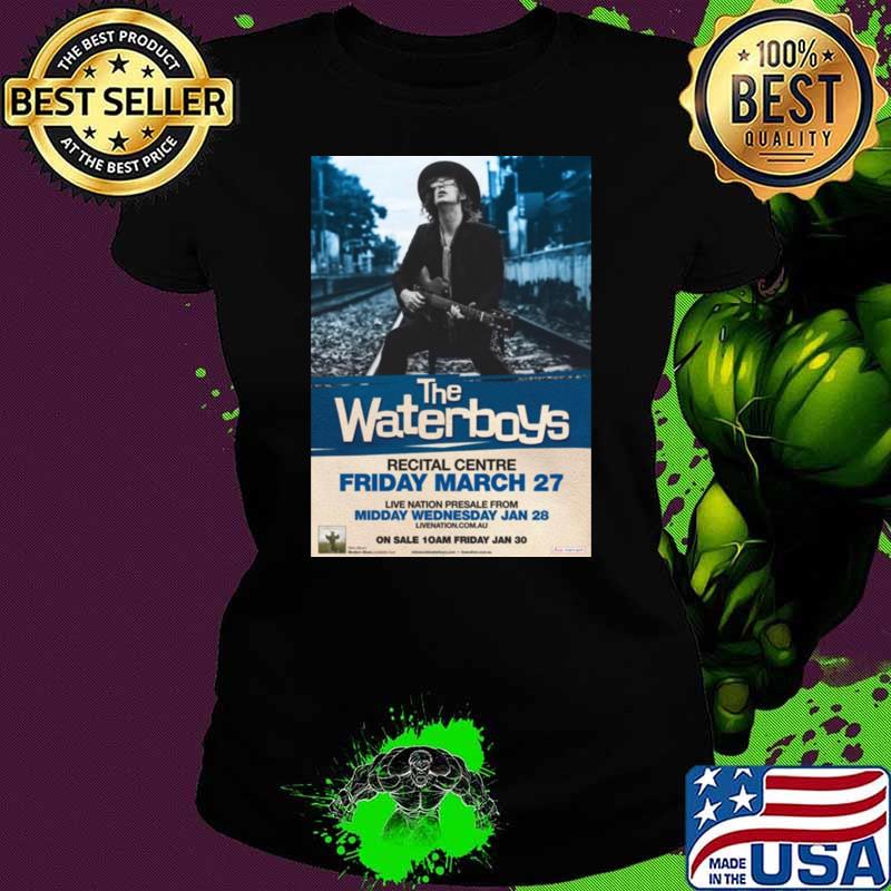 The Waterboys Recital Centre Friday March 27 Concert T-Shirt
