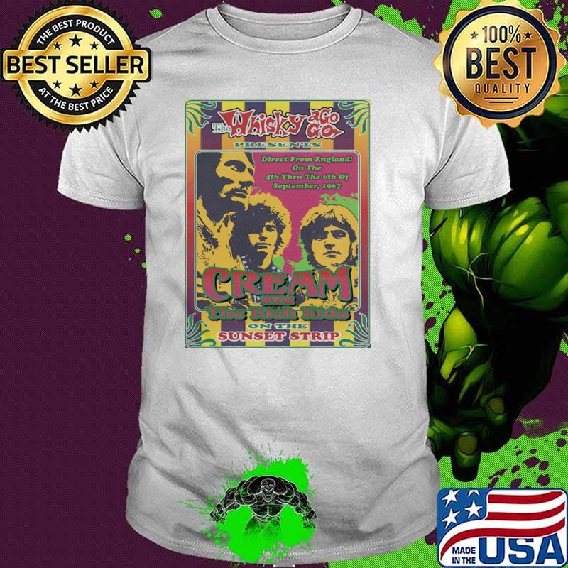 The whisky ago go presents direct from england cream band presents T-Shirt