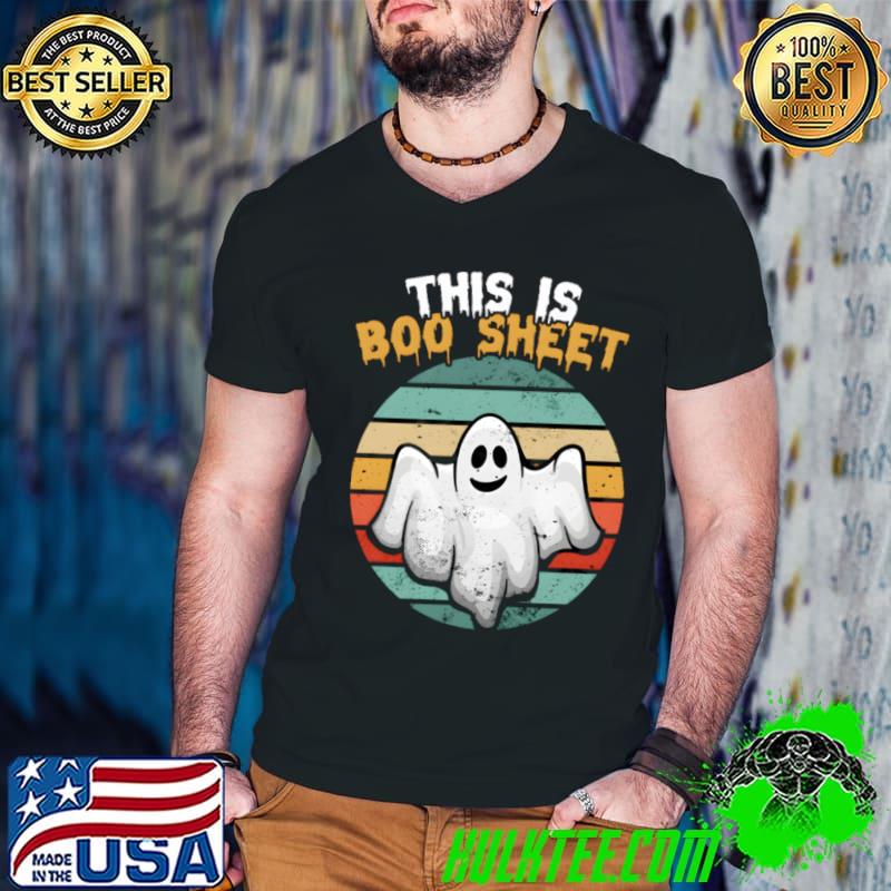 This is some boo sheet vintage sunset smile ghost T-Shirt