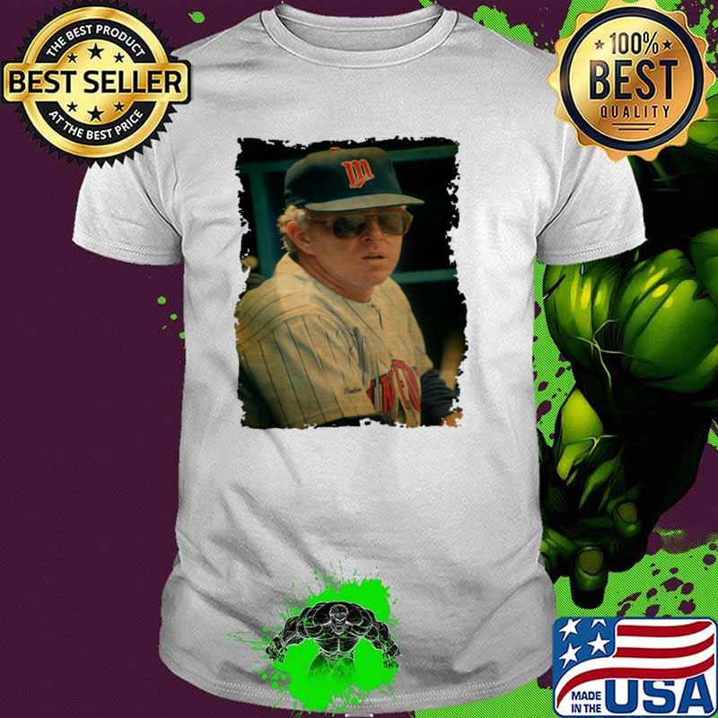 Tom Kelly American former professional baseball player Twins Old Photo Vintage T-Shirt