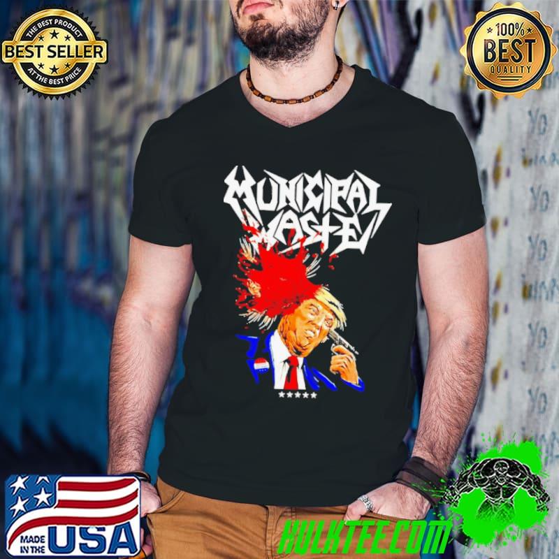 Trump municipal waste gun shirt