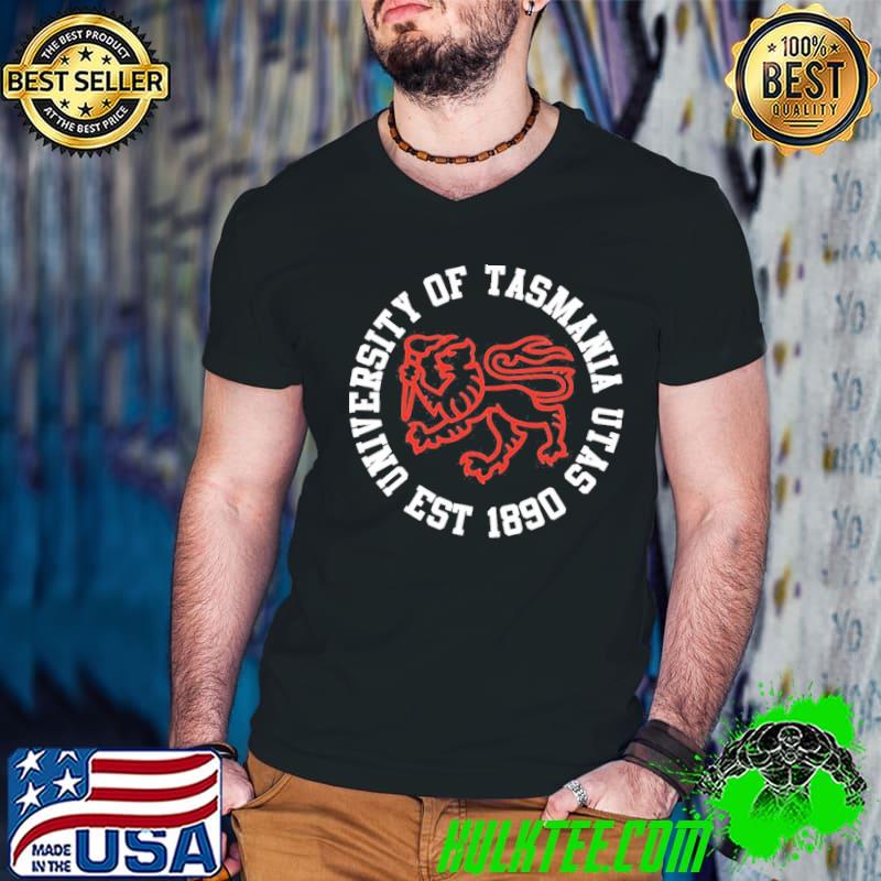 University Of Tasmania Utas Logo Australian University Shirt