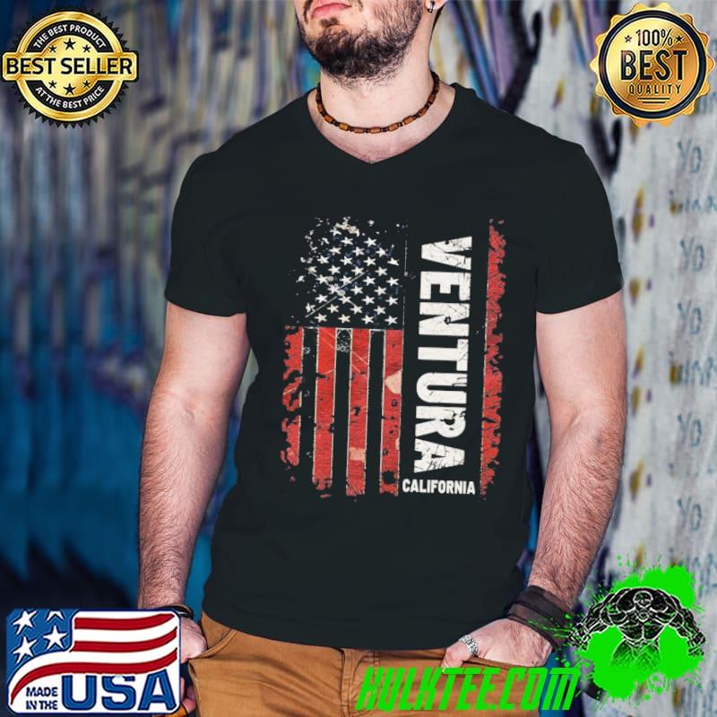 Ventura California American Flag Shirt