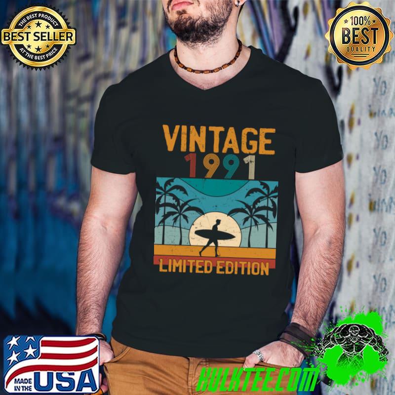 Vintage 1991 Limited Edition Palms Tree Summer Vacation T-Shirt