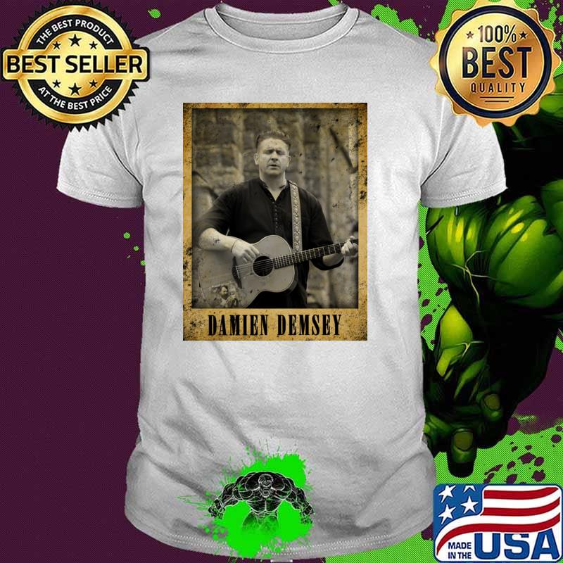 Vintage 80s Damien Demsey an Irish singer and songwriter who mixes traditional Irish T-Shirt