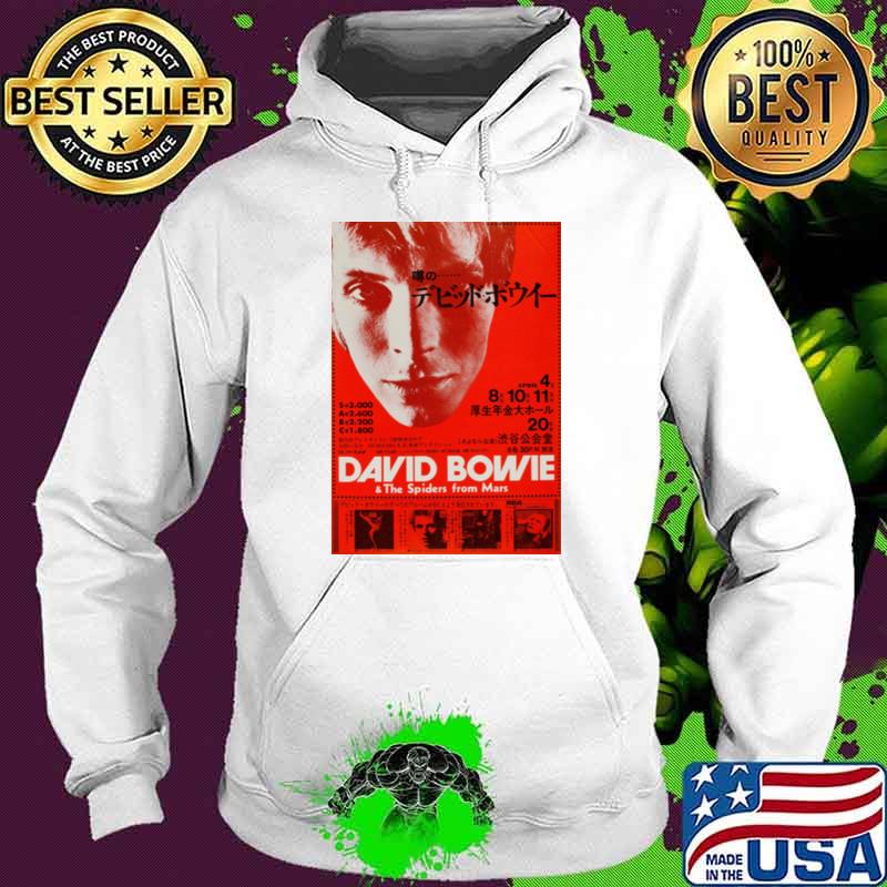 Vintage David Bowie And The Spiders From Mars Concert T-Shirt