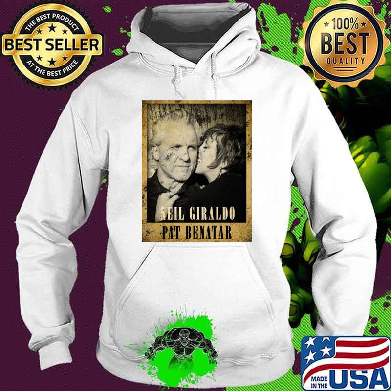 Vintage Pat Benatar And Neil Giraldo Fan T-Shirt Vintage Pat Benatar And Neil Giraldo Fan T-Shirt
