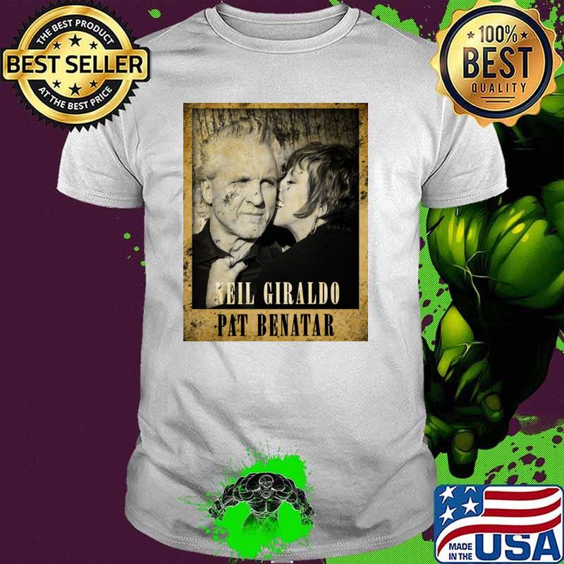 Vintage Pat Benatar And Neil Giraldo Fan T-Shirt Unisex Vintage Pat Benatar And Neil Giraldo Fan T-Shirt Unisex