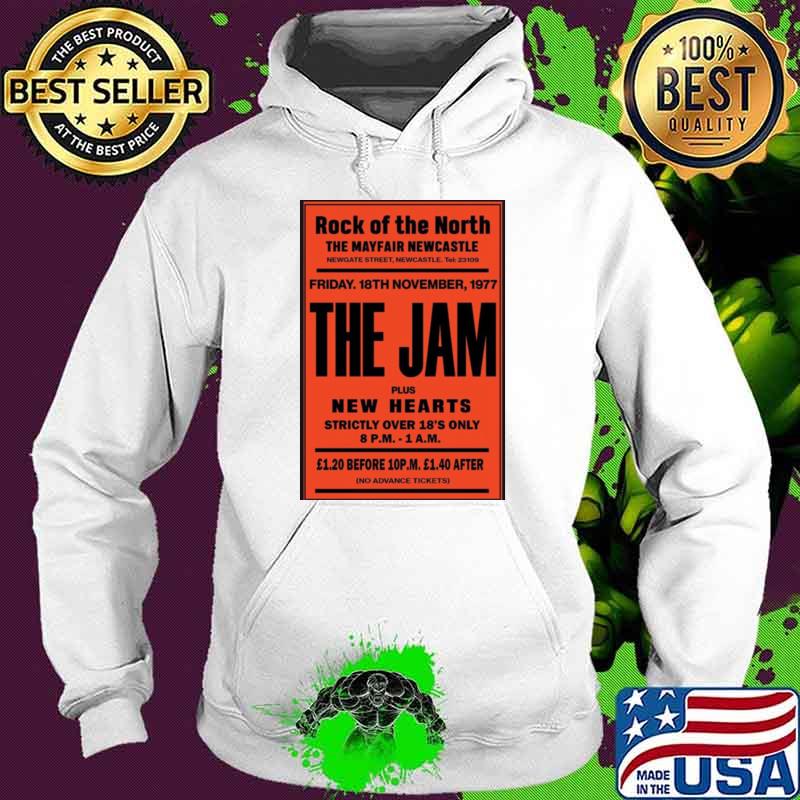 Vintage Rock Of The North The Mayfair Newcastle The Jam Concert T-Shirt