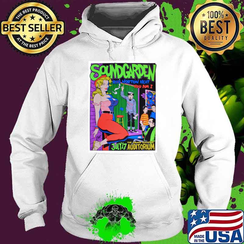 Vintage Soundgarden Horton Heat You Am The Grand Olympic Concert T-Shirt