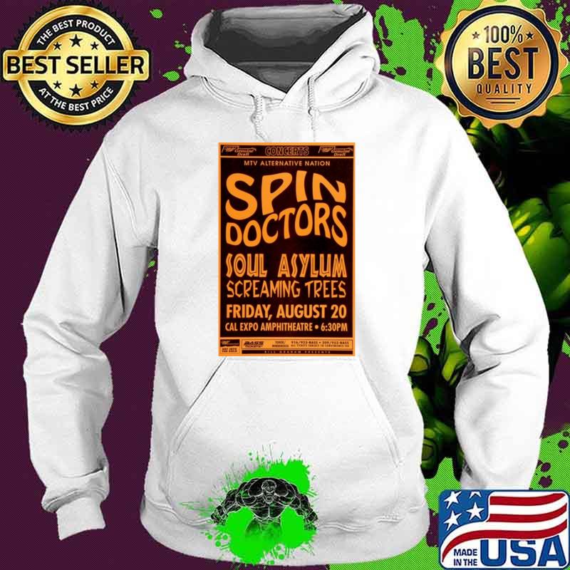 Vintage Spin Doctors Soul Asylum Screaming Trees Concert T-Shirt