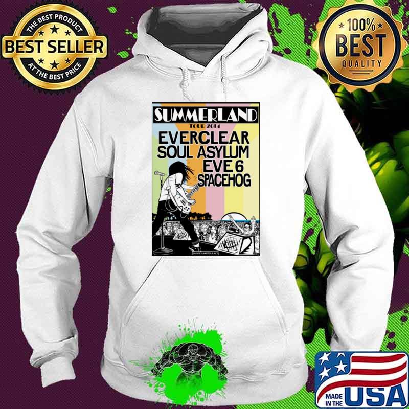 Vintage Summerland Tour 2014 Everclear Soul Asylum Concert T-Shirt