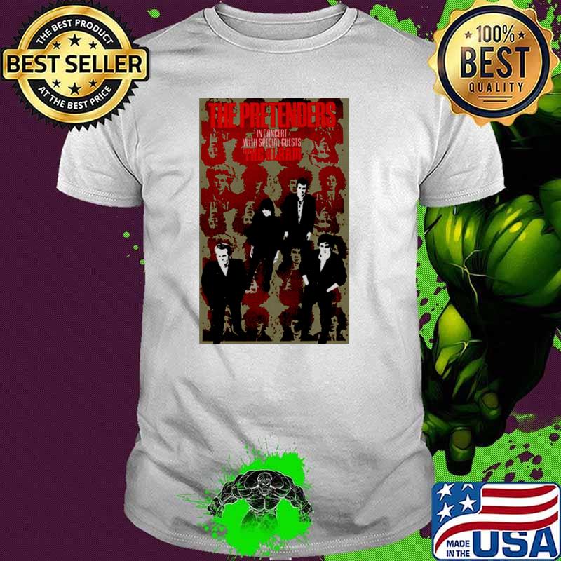 Vintage The Pretenders in concert with special guests the alarm T-Shirt