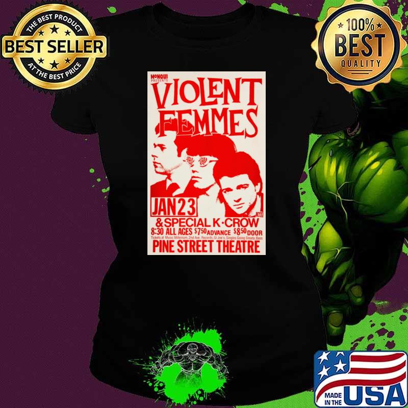 Vintage Violent Femmes Pine Street Theatre Concert T-Shirt