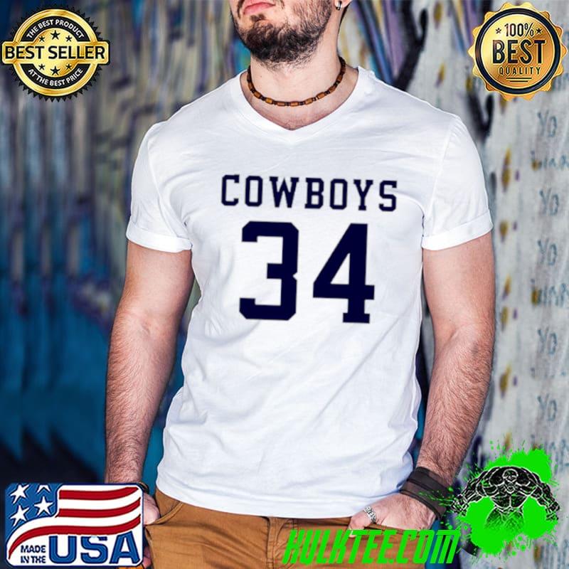 Alan Jackson Cowboys 34 Dallas Cowboys Shirt