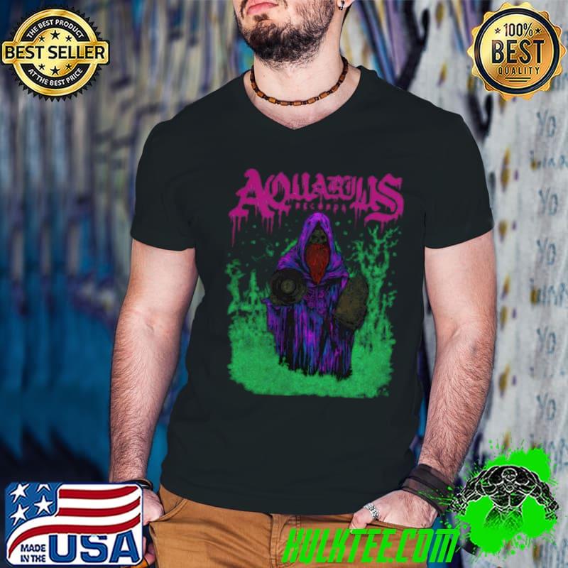 Aquarius records mystical green tide s Guys V Neck Aquarius records mystical green tide s Guys V Neck