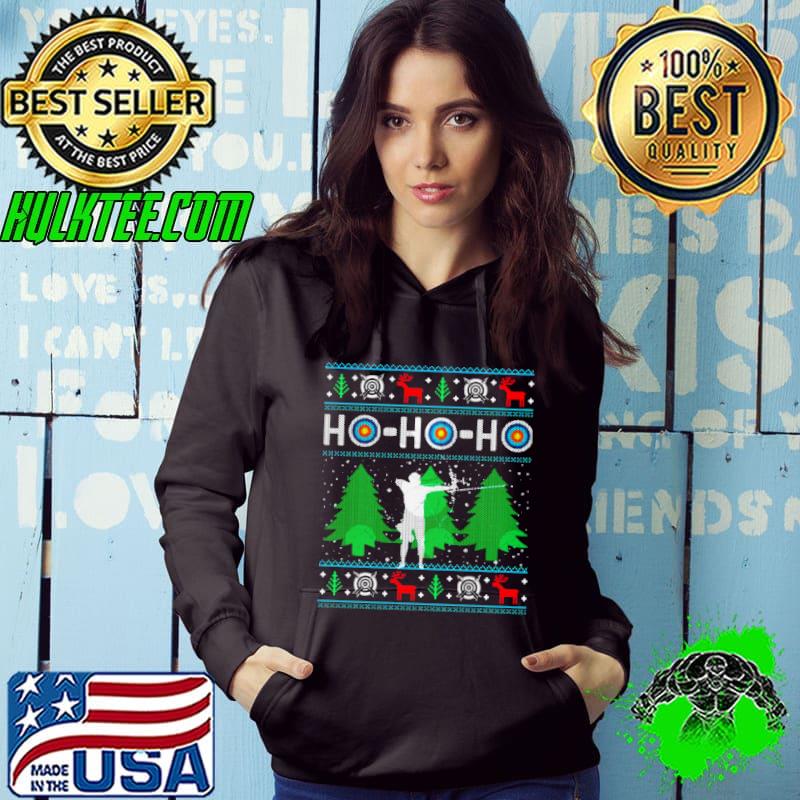 Archery Bow Hunting Bow Hunter Xmas Christmas s Hoodie Archery Bow Hunting Bow Hunter Xmas Christmas s Hoodie