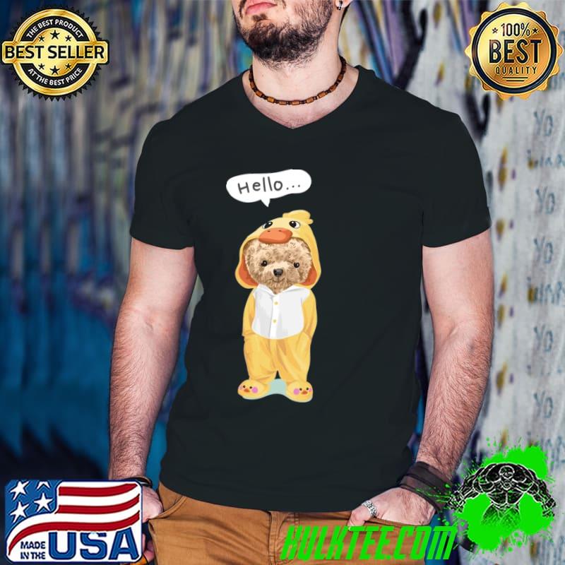 Bear Hello Why So Serious shirt
