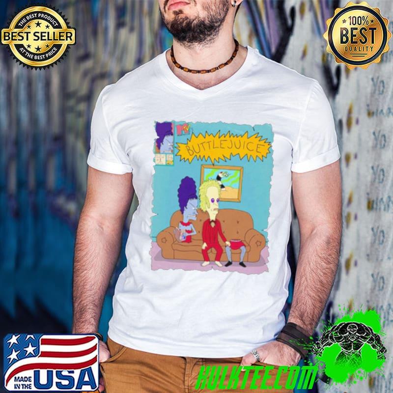Beavis and Butt head Buttlejuice Halloween shirt