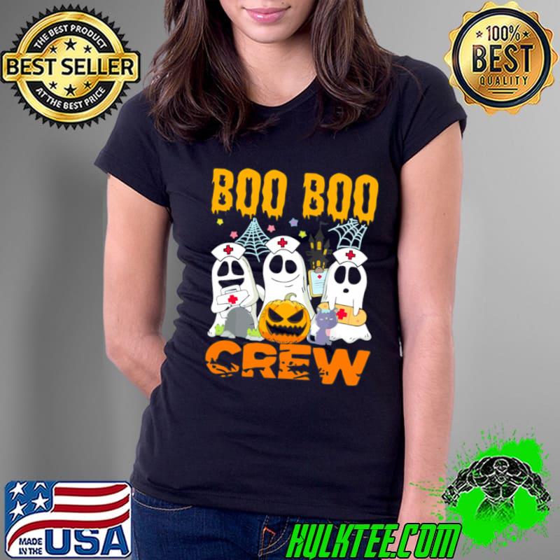 Boo Boo Crew Halloween Ghost Boo Crew T-Shirt