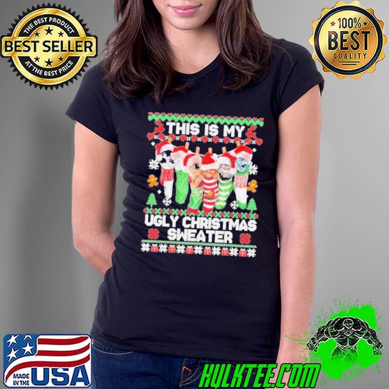 Cats this is my ugly christmas sweater shirt