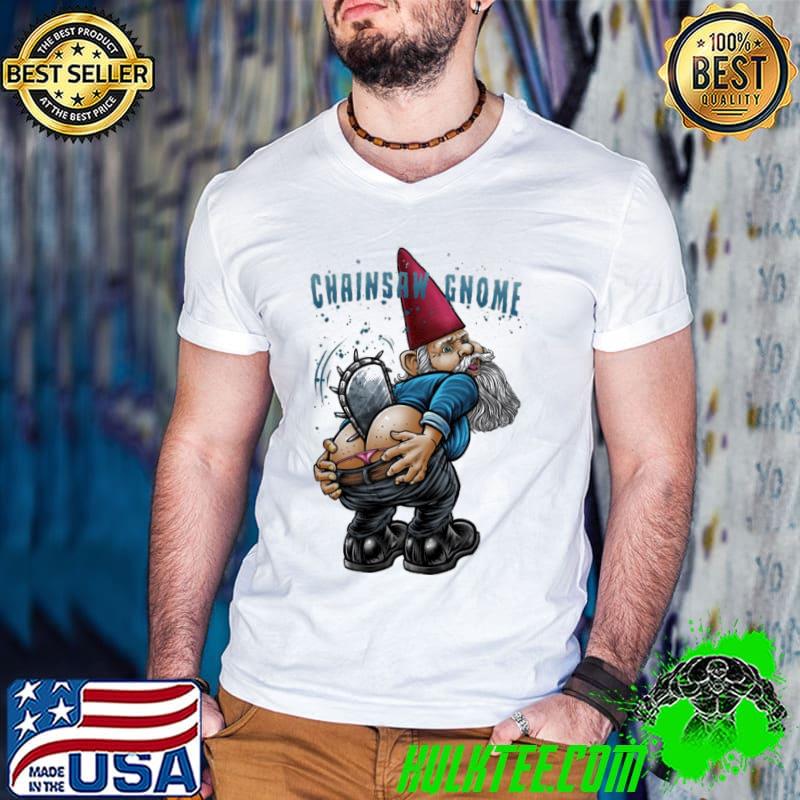 Chainsaw Gnome Christmas Shirt