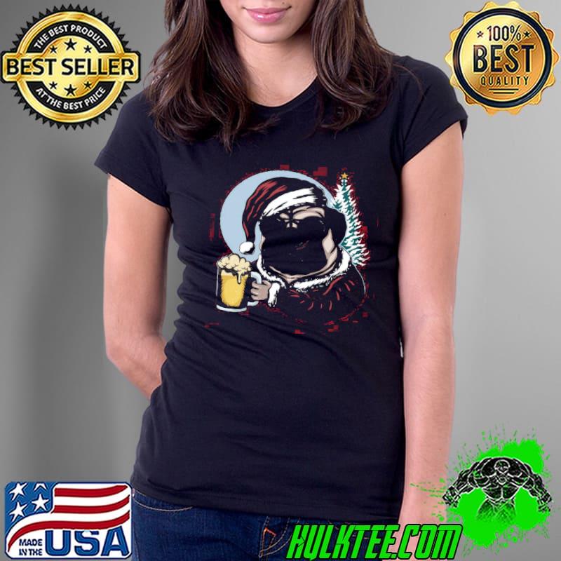 Christmas In July Beer Dog Pug Dog Summer Christmas Beer Celebrations Hawaii Shirt
