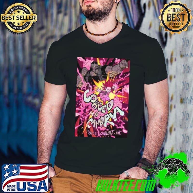Coheed And Cambria Tour Charlotte Nc Event September 6 2023 Shirt