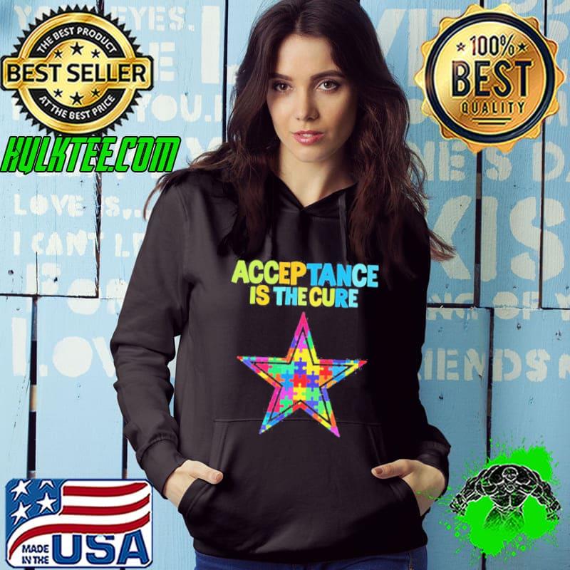 Dallas Cowboys Autism Awareness Acceptance is The Cure Shirt Hoodie Dallas Cowboys Autism Awareness Acceptance is The Cure Shirt Hoodie