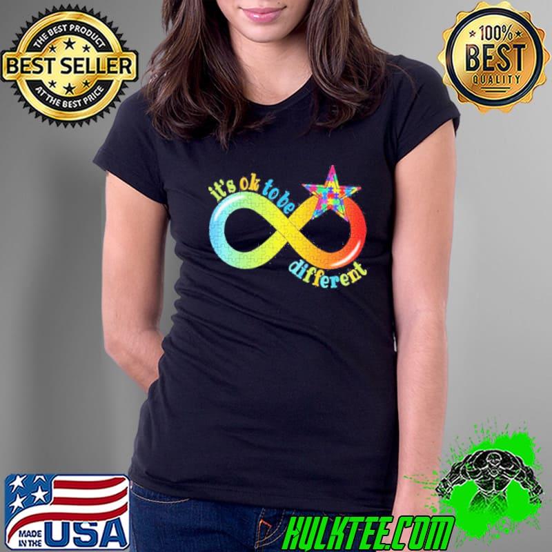 Dallas Cowboys Autism Awareness Infinity It’s ok to be Different shirt