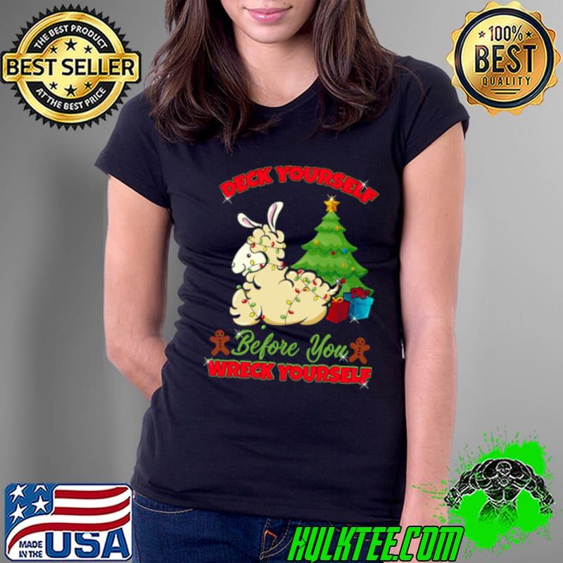 Deck Yourself Llama Christmas shirt