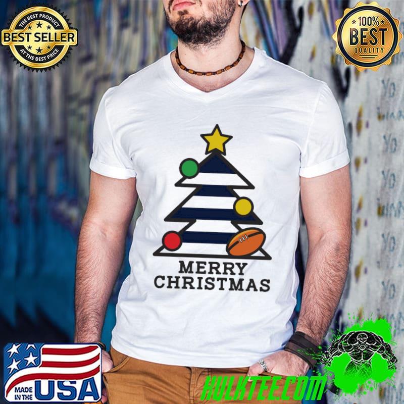 Geelong Merry Christmas Tree Shirt
