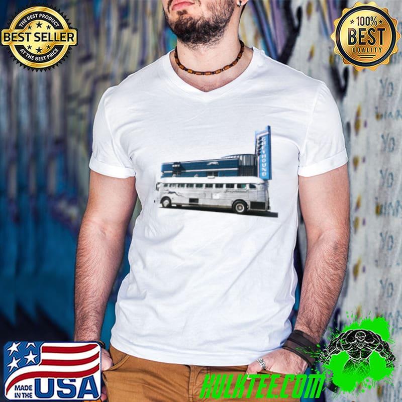 Greyhound Bus In Front Of Station shirt