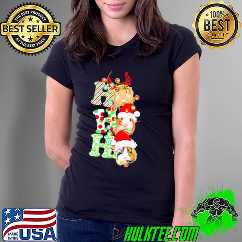 Guinea Pig Ho Ho Ho Christmas Shirt