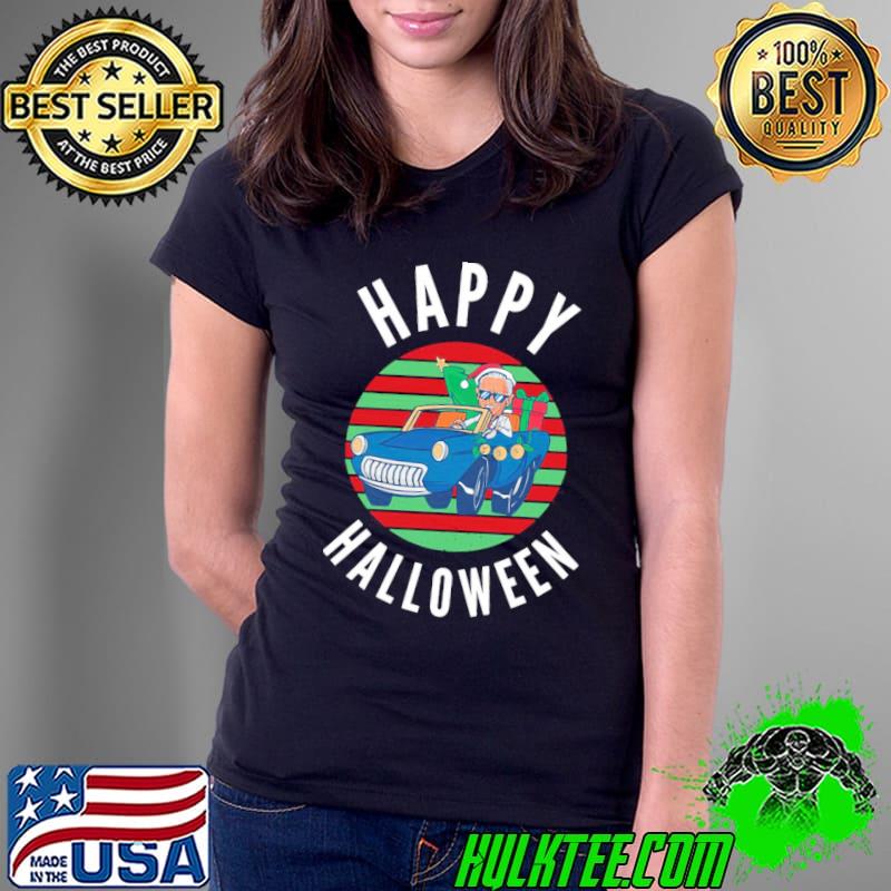 Happy Halloween Biden Joe Biden Merry Christmas Shirt