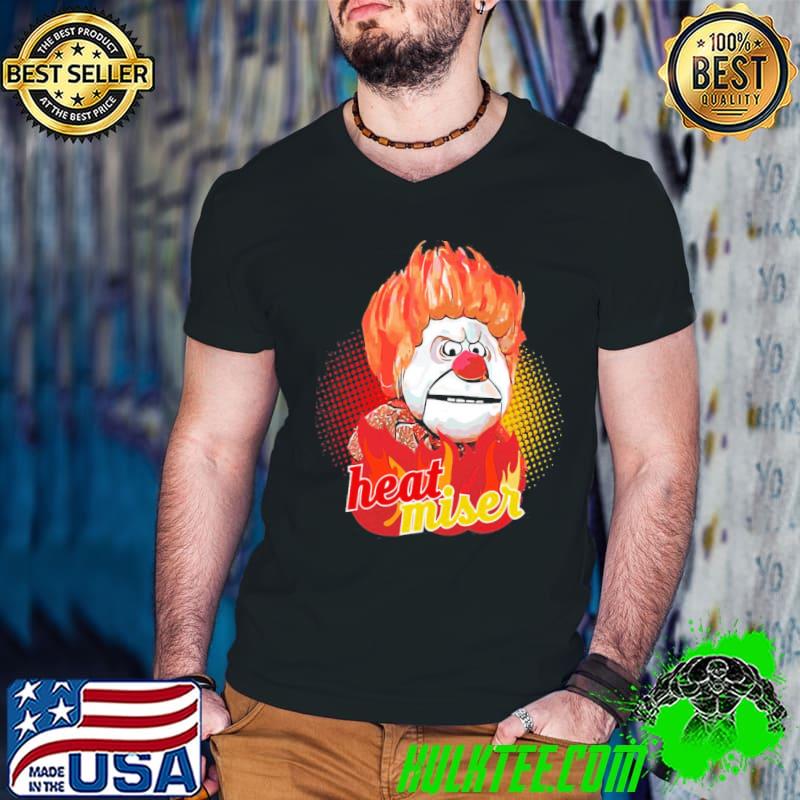 Heat Miser Art Shirt Guys V Neck Heat Miser Art Shirt Guys V Neck