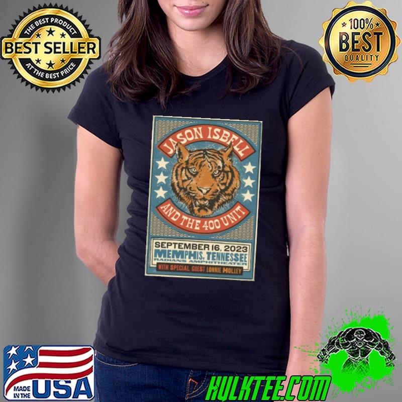 Jason isbell sep 16 2023 Memphis TN art poster shirt