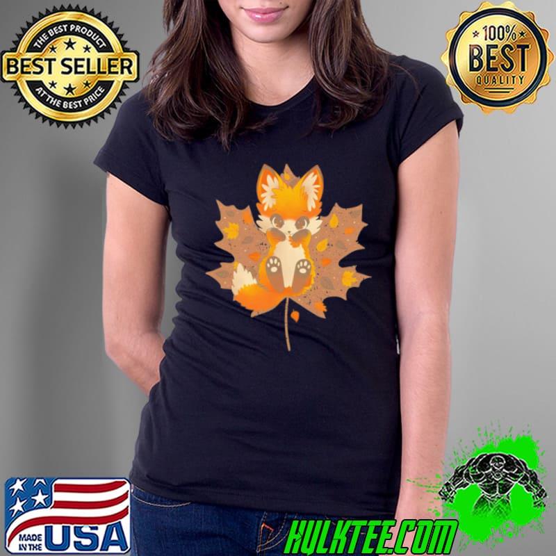 Kitsune autumn shirt