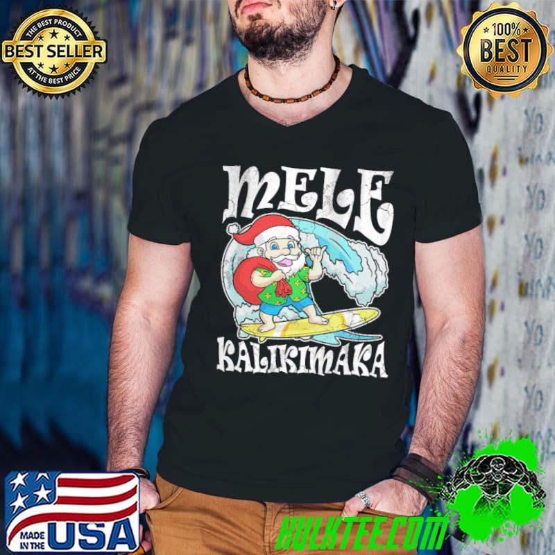 Mele Kalikimaka Christmas Hawaii Shirt Guys V Neck Mele Kalikimaka Christmas Hawaii Shirt Guys V Neck