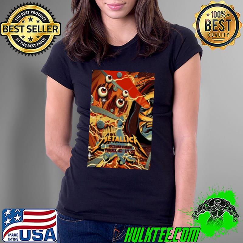 Metallica State Farm Stadium Phoenix AZ 2023 Tour Shirt