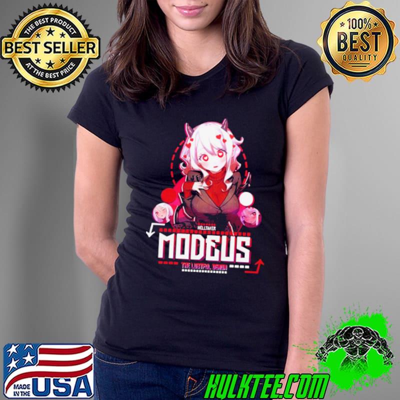 Modeus The Lustful Demon Helltaker s Ladies Tee Modeus The Lustful Demon Helltaker s Ladies Tee
