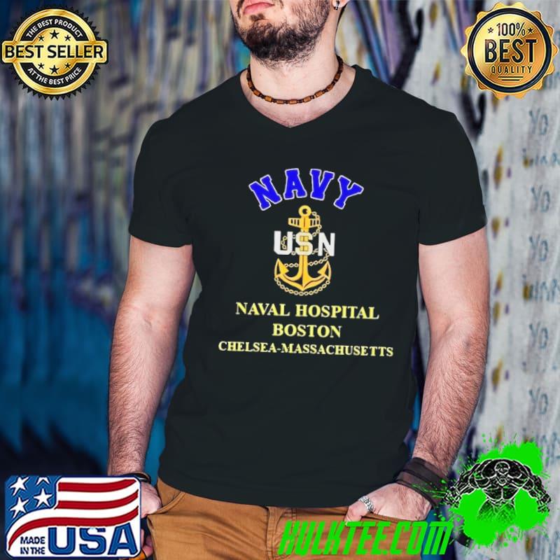 Navy naval hospital boston chelsea massachusetts shirt