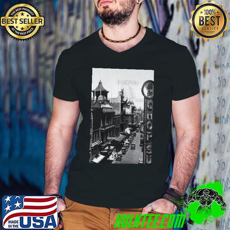 New York vintage china down street s Guys V Neck New York vintage china down street s Guys V Neck
